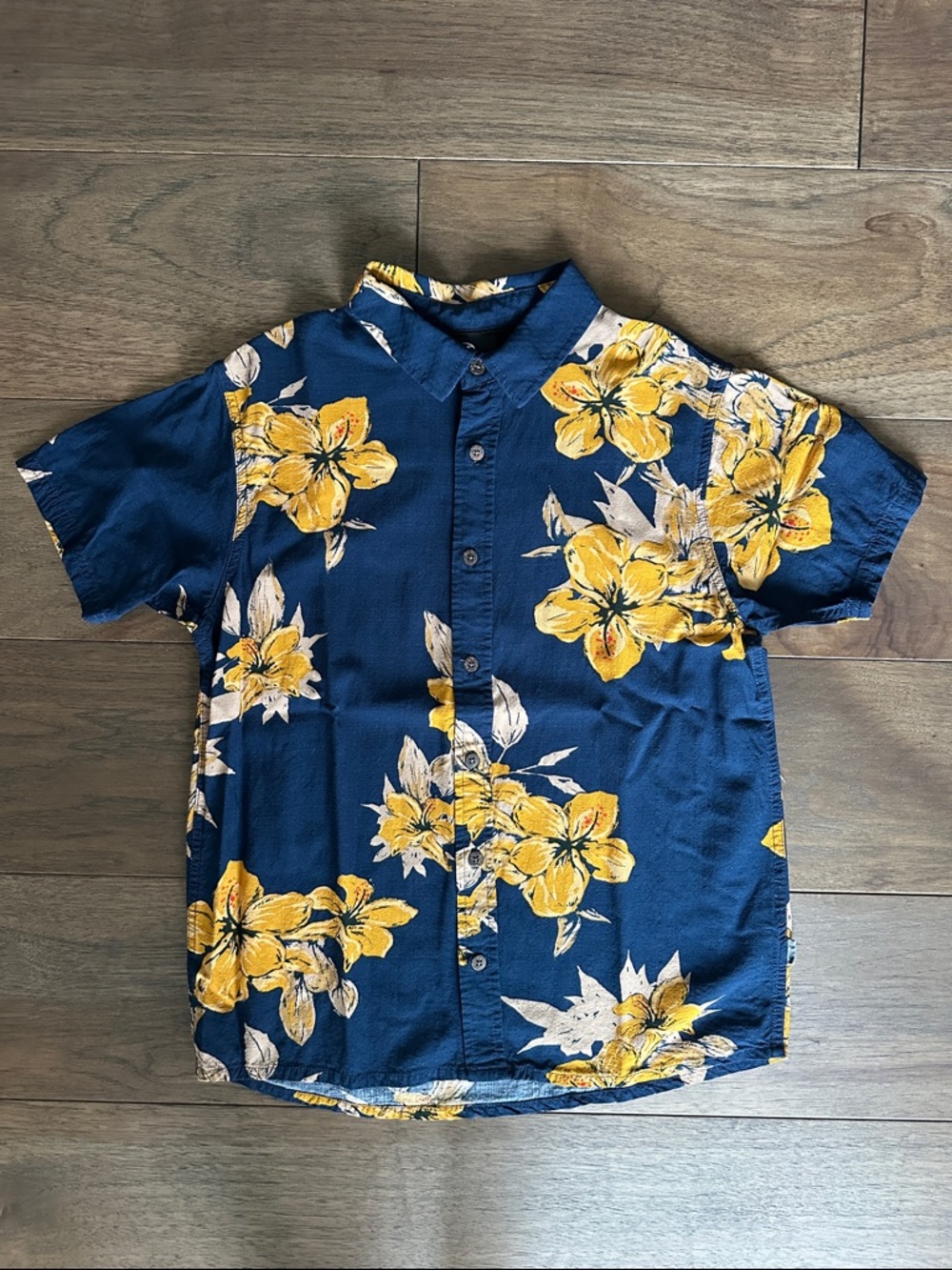Rip Curl Boys Aloha Floral Button Down Shirt
